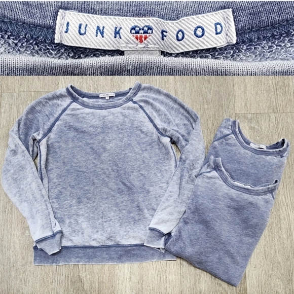 NEW Mineral Washed Sweatshirt By Junk Food Clothing NWOT - Picture 10 of 15